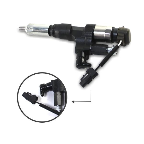 Fuel-Injector-for-Hino-J08E-Engine-Kobelco-Excavator_04 23670E0400 295050-0230 Fuel Injector for Hino J08E Engine Kobelco SK330-8