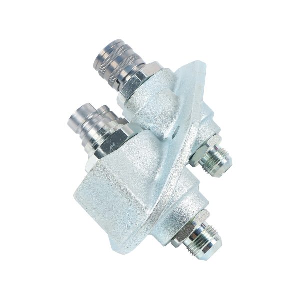 Hydraulic Flat Face Quick Coupler Block Assembly 7246784 for Bobcat Loader TL360 TL470