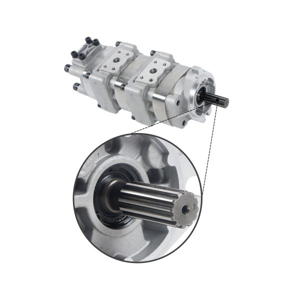 Hydraulic Gear Pump 705-41-03010 for Komatsu Excavator PC40-6 PC40-7 PC50UU-2