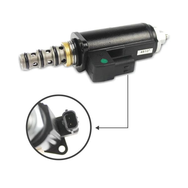 YN35V00052F1 24V Solenoid Valve for Kobelco SK200-8 SK230-8