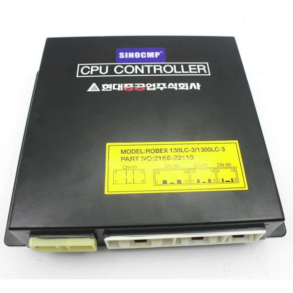 HyundaicontrollerR130LC-321E6-32110_4 21E6-32110 Hyundai Excavator R130LC-3 CPU Controller Control Box