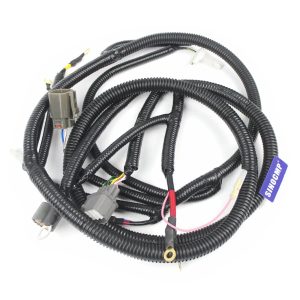 IMG_7573 YN116E01021P1 Engine Wiring Harness for Kobelco Excavator SK200-6E