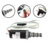 KDRDE5KR-20 40C07-203A Solenoid Valve for Kobelco SK60-3 SK200-2
