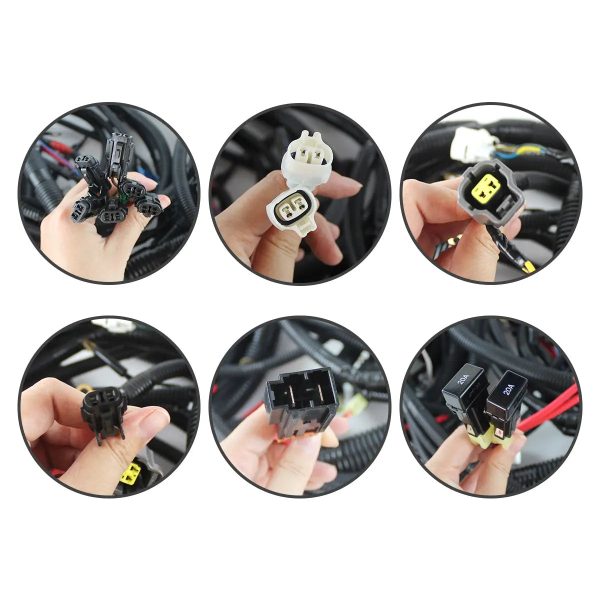 KRR1601-Main-Wire-Harness-for-CASE-CX240-CX210-Excavator_03 KRR1601 Main Wire Harness fit CASE CX240 CX210 Excavator Parts