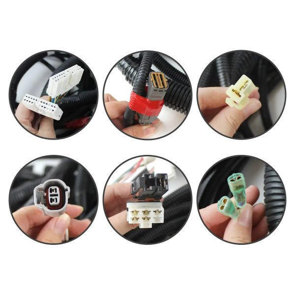 KRR1601-Main-Wire-Harness-for-CASE-CX240-CX210-Excavator_05 KRR1601 Main Wire Harness fit CASE CX240 CX210 Excavator Parts