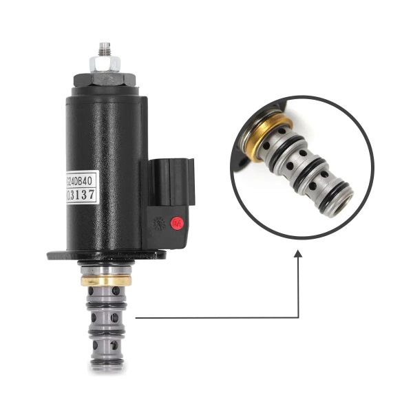KWE5K-31/G24DB40 Solenoid Valve for Kobelco SK210-6E SK200-3 SK200-5