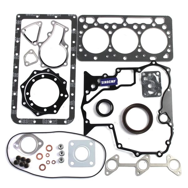 Overhaul Gasket Kit for Kubota Engine D902 Excavator KX41-3 Tractor BX25 Utility Vehicle RTV900