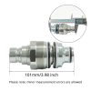 Male & Female Flat Face Coupler Kit 6679837 6680018 for Bobcat 753 763 773 863 864 883 A220 A300 A770