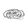Outer External Wiring Harness 0001847 0001049 for Hitachi Excavator EX100-2 EX120-2