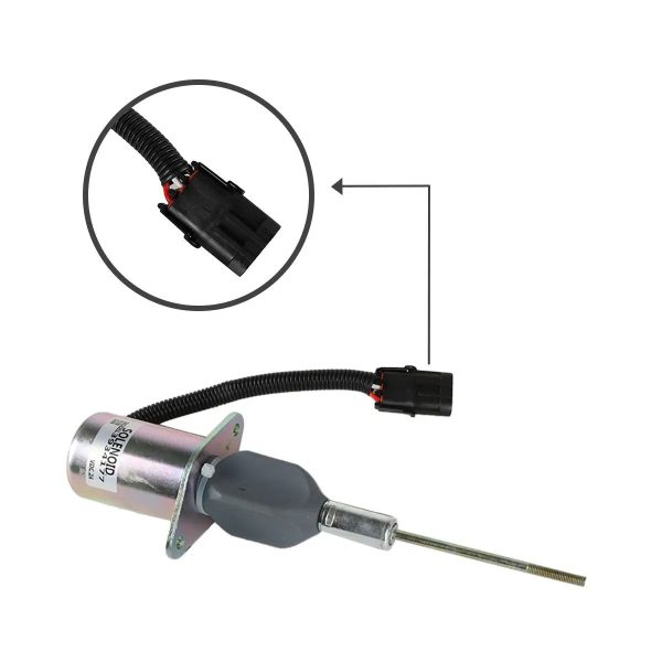SA-4697-24 3934177 RE53560 Cutoff Solenoid Valve for Cummins 5.9 Engine