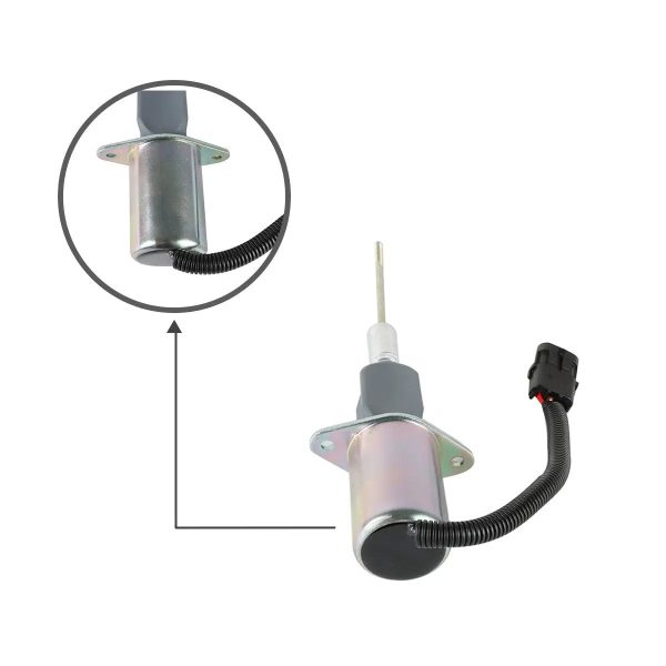 SA-4697-24 3934177 RE53560 Cutoff Solenoid Valve for Cummins 5.9 Engine