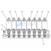 YN35V00039F1 Solenoid Valve Assembly for Kobelco SK-6E SK120
