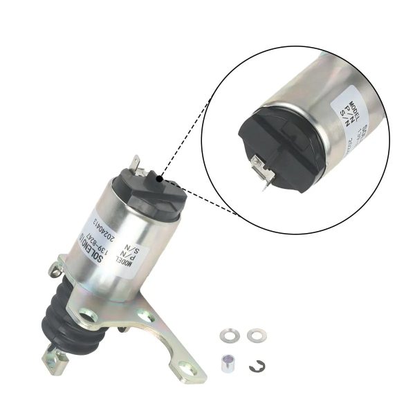 Shut Off Solenoid 139-8247 for CAT Engine C-9 C9 3126E C7 Excavator 305.5 306