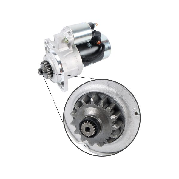 Starter-Motor-12V-1.4kW-15T-MM409-41001-31B66-00600-for-Mahindra-Tractor-2216-2415-2516-Mitsubishi-Engine_02 Starter Motor 12V 1.4kW 15T MM409-41001 31B66-00600 for Mahindra Tractor 2216 2415 2516 Mitsubishi Engine S3L2 K4E
