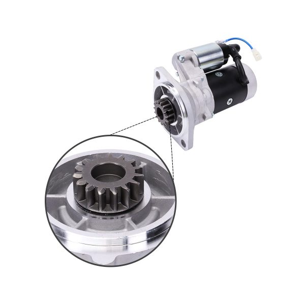 Starter Motor 12V 2.0kW 15T 129429-77010 129429-77011 12942977010 for Yanmar 4TNE82 4TNE84 4TNE84T Engine