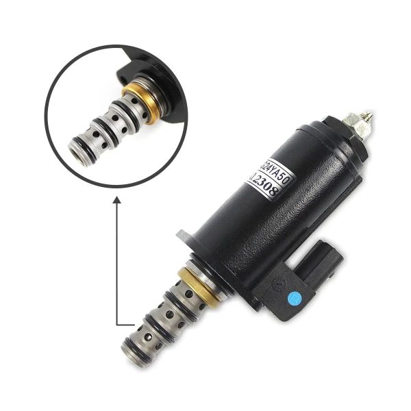 YN35V00021F1 Hydraulic Pump Solenoid Valve for Kobelco SK200-6