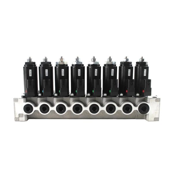 YN35V00039F1 Solenoid Valve Assembly for Kobelco SK-6E SK120