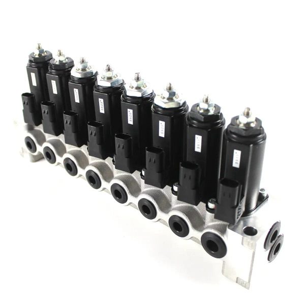 YN35V00039F1 Solenoid Valve Assembly for Kobelco SK-6E SK120